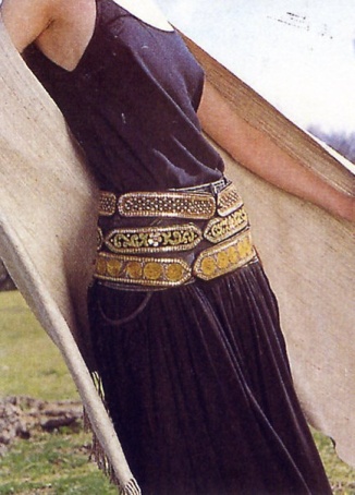 蓮のレディースショール