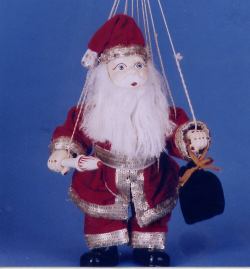 サンタのパペット